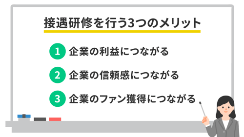 接遇研修を行うメリット