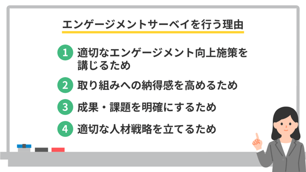 エンゲージメントサーベイを行う理由