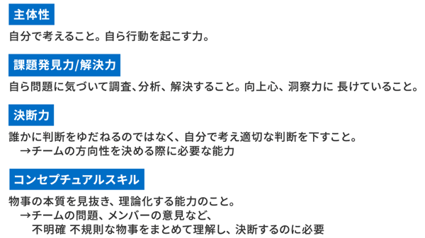 リーダーシップスキルとは
