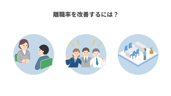 離職率を改善するには？効果的な対策と成功事例を解説