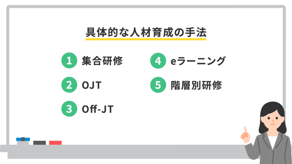 人材育成とは？課題と解決策、目標設定の考え方などについて具体