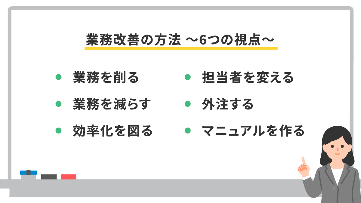 【業務改善の成功事例】具体例9選と業務改善の方法、アイデア出しのコツとは
