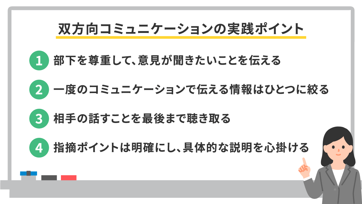 ビジネスに欠かせない双方向コミュニケーションとは？実施するメリット